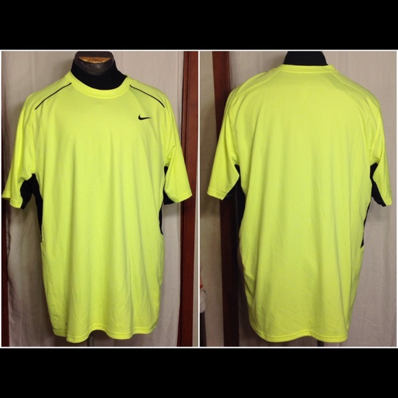 Nike Other - Men's Bright Yellow Nike Dri-Fit Shirt